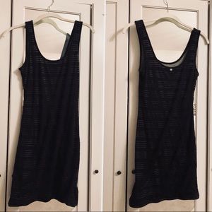 GUESS Black Jersey Dress